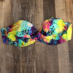 Luli Fama Clandestina Push-up Bandeau Top